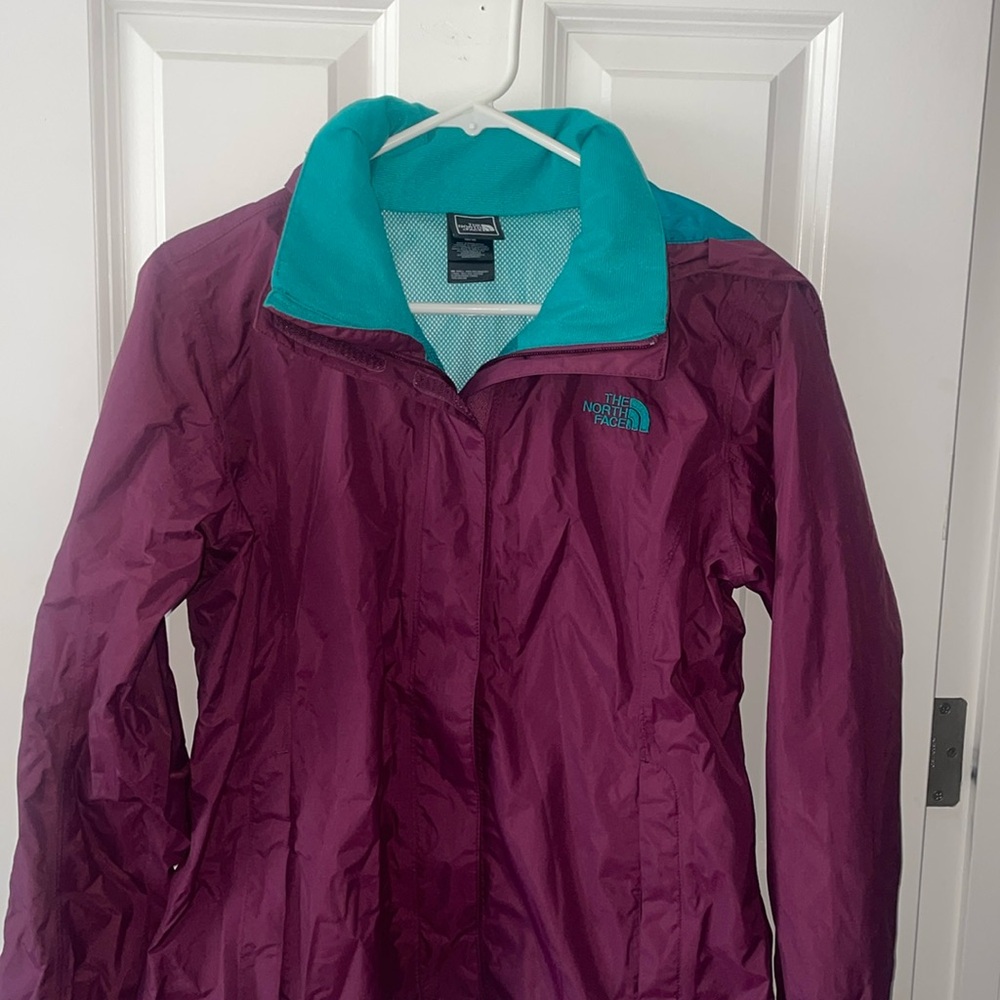 NORTH FACE rain coat